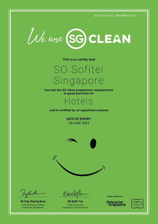 So Sofitel Singapore Eksteriør billede
